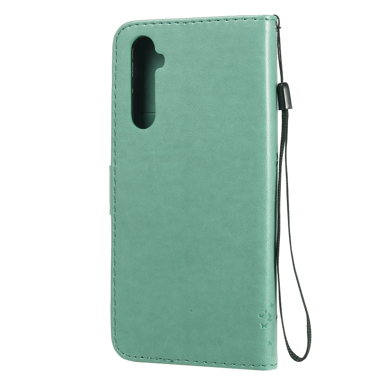 Tree & Cat Embossed Pattern Horizontal Flip Leather Case with Holder & Card Slots & Wallet & Lanyard, For OPPO Realme 6, For Xiaomi Redmi K30 Pro