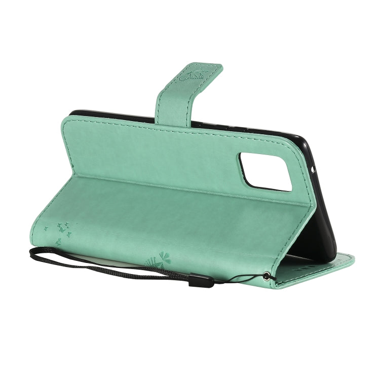 Tree & Cat Embossed Pattern Horizontal Flip Leather Case with Holder & Card Slots & Wallet & Lanyard, For Samsung Galaxy A71 5G, For Sony Xperia L4