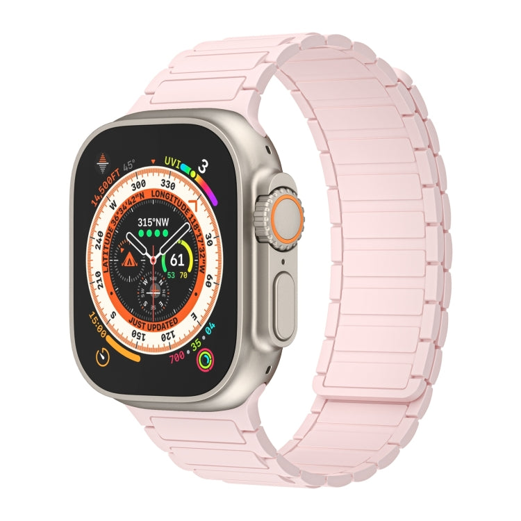 Magnetic Loop Silicone Watch Band, For Apple Watch Series 9 41mm, For Apple Watch Ultra 49mm