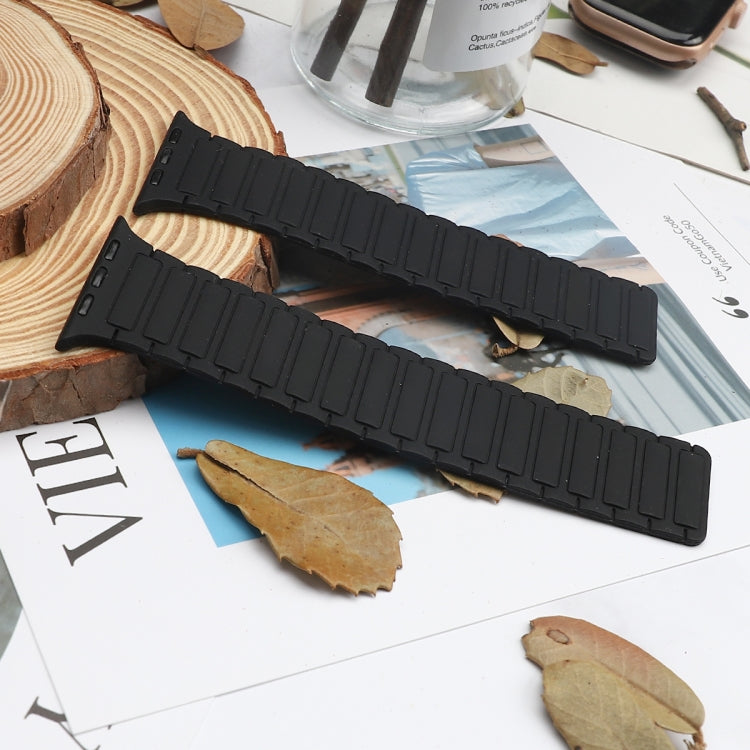 Magnetic Loop Silicone Watch Band, For Apple Watch Series 9 41mm