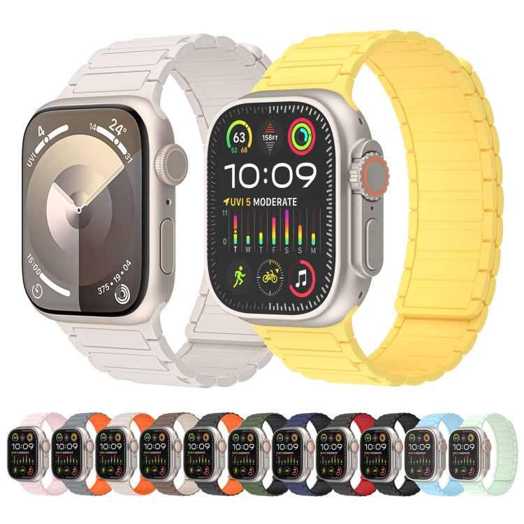 Magnetic Loop Silicone Watch Band, For Apple Watch SE 40mm