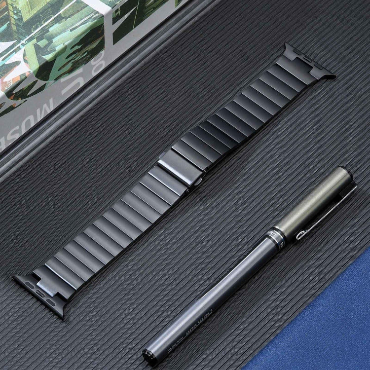 Flat Buckle Stainless Steel Watch Band, For Apple Watch Series 2 42mm, For Apple Watch Series 2 38mm