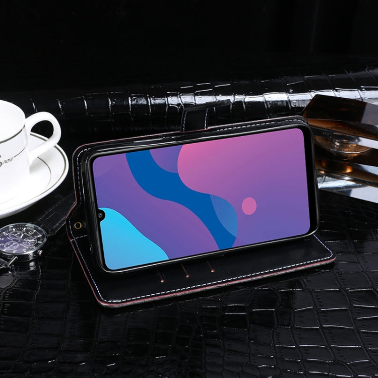 idewei Crocodile Texture Horizontal Flip Leather Case with Holder &amp; Card Slots &amp; Wallet