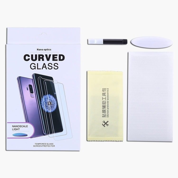 UV Liquid Curved Full Glue Tempered Glass Film, For Huawei Honor 30 Pro, For OPPO Reno3 Pro, For Vivo X50 Pro / X50 Pro+, For Xiaomi Mi CC9 Pro, For ZTE Axon 10 Pro