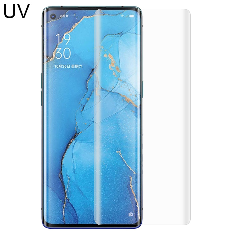 UV Liquid Curved Full Glue Tempered Glass Film, For Huawei Honor 30 Pro, For OPPO Reno3 Pro, For Vivo X50 Pro / X50 Pro+, For Xiaomi Mi CC9 Pro, For ZTE Axon 10 Pro