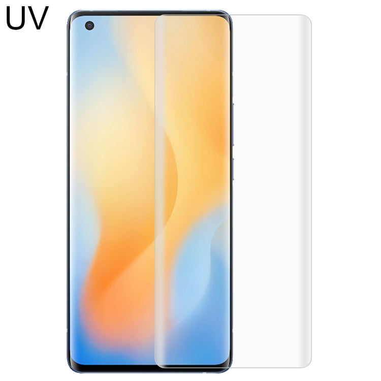 UV Liquid Curved Full Glue Tempered Glass Film, For Huawei Honor 30 Pro, For OPPO Reno3 Pro, For Vivo X50 Pro / X50 Pro+, For Xiaomi Mi CC9 Pro, For ZTE Axon 10 Pro