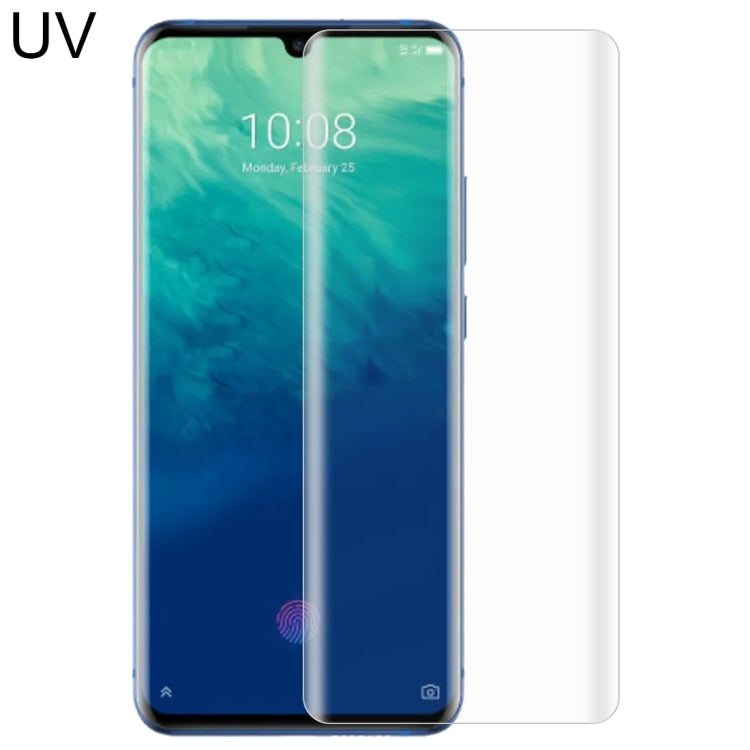 UV Liquid Curved Full Glue Tempered Glass Film, For Huawei Honor 30 Pro, For OPPO Reno3 Pro, For Vivo X50 Pro / X50 Pro+, For Xiaomi Mi CC9 Pro, For ZTE Axon 10 Pro