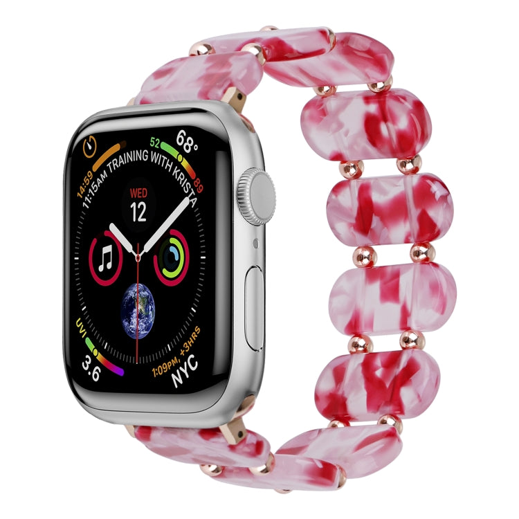 Stretch Resin Watch Band, For Apple Watch SE 2023 44mm, For Apple Watch SE 2023 40mm, For Apple Watch Ultra 2 49mm, For Apple Watch Series 9 45mm