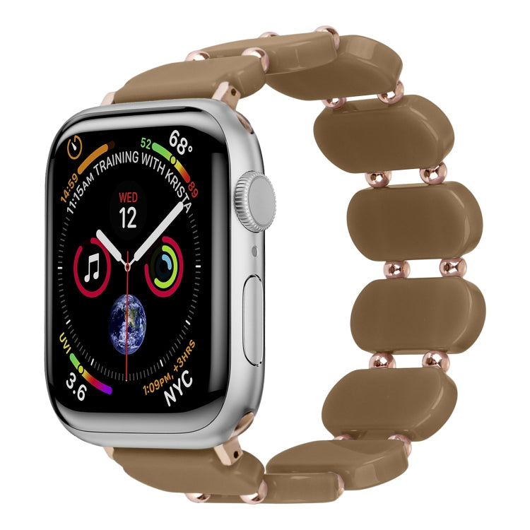 Stretch Resin Watch Band, For Apple Watch SE 40mm, For Apple Watch SE 44mm, For Apple Watch 6 40mm, For Apple Watch Series 6 44mm