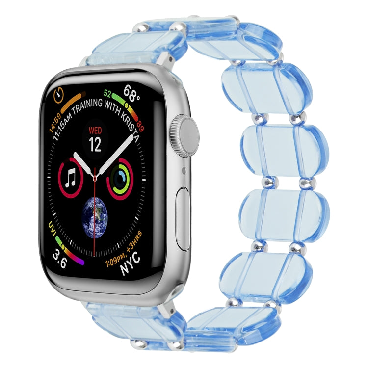 Stretch Resin Watch Band, For Apple Watch Series 6 44mm, For Apple Watch Series 5 44mm, For Apple Watch Series 5 40mm