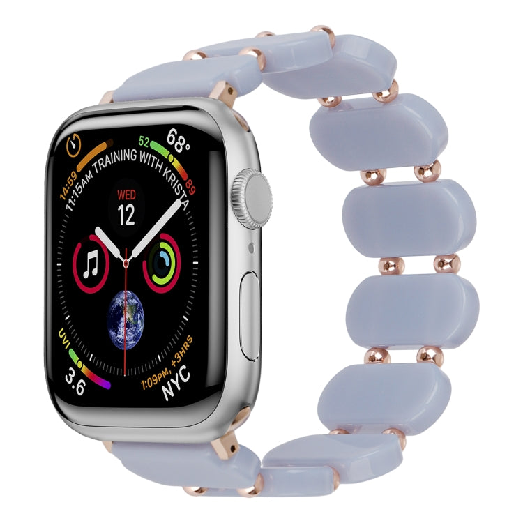 Stretch Resin Watch Band, For Apple Watch Series 5 44mm, For Apple Watch Series 5 40mm, For Apple Watch Series 4 44mm, For Apple Watch Series 4 40mm