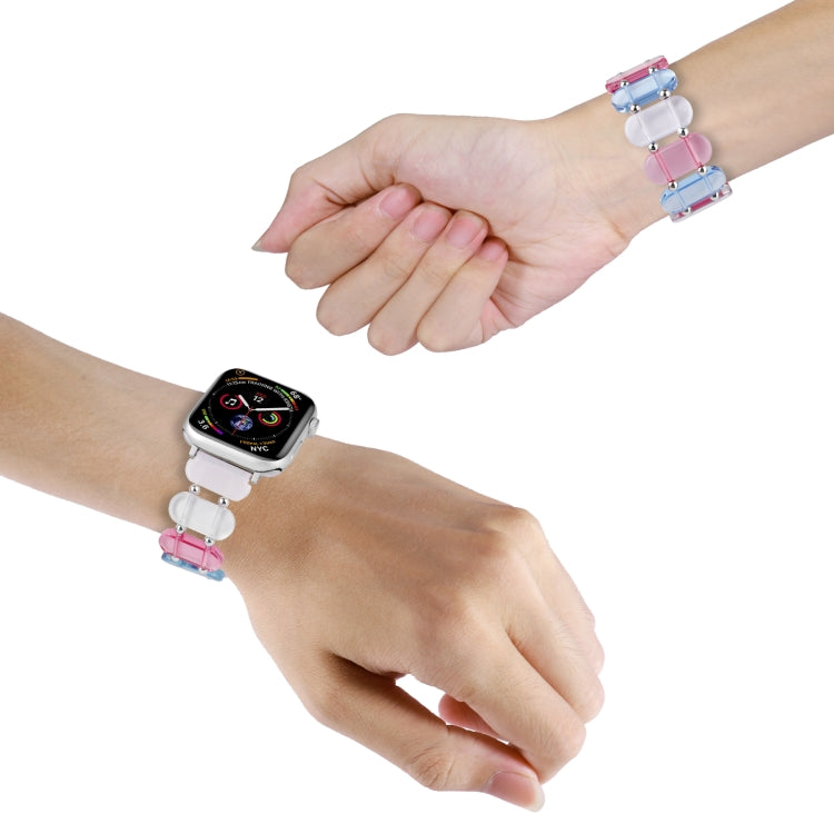 Stretch Resin Watch Band, For Apple Watch 42mm, For Apple Watch 38mm