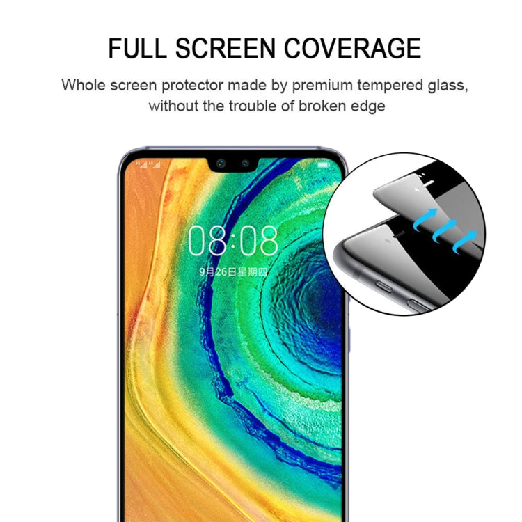 Full Glue Full Screen Tempered Glass Film, For Huawei Mate 30(1 PC), For Huawei Mate 30 Lite (1 PC), For Huawei Nova 5T, For Huawei Nova 5z, For Huawei Nova 6, For Huawei P Smart S, For Huawei P40 Lite E, For Huawei Enjoy 10e, For Huawei Enjoy 10 Plus