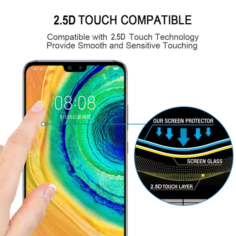 Full Glue Full Screen Tempered Glass Film, For Huawei Mate 30(1 PC), For Huawei Mate 30 Lite (1 PC), For Huawei Nova 5T, For Huawei Nova 5z, For Huawei Nova 6, For Huawei P Smart S, For Huawei P40 Lite E, For Huawei Enjoy 10e, For Huawei Enjoy 10 Plus