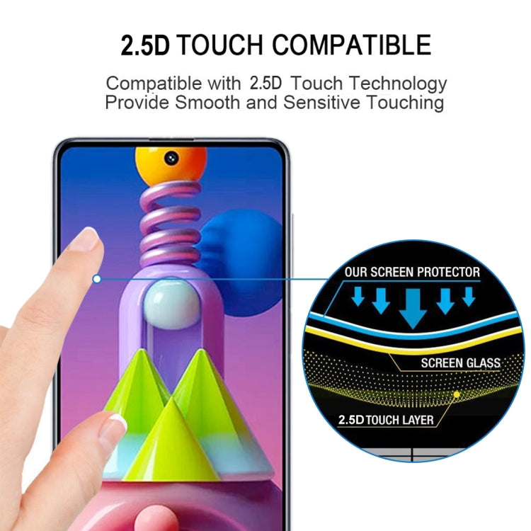 For Xiaomi Redmi Note 9 Global Full Glue Full Screen Tempered Glass Film