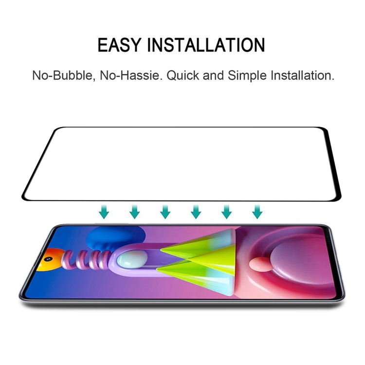 For Xiaomi Redmi Note 9 Global Full Glue Full Screen Tempered Glass Film