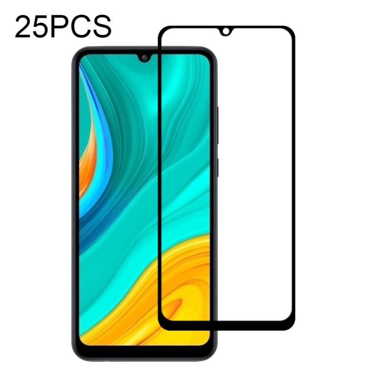 For Xiaomi Redmi Note 9 Global 25pcs Full Glue Full Screen Tempered Glass Film