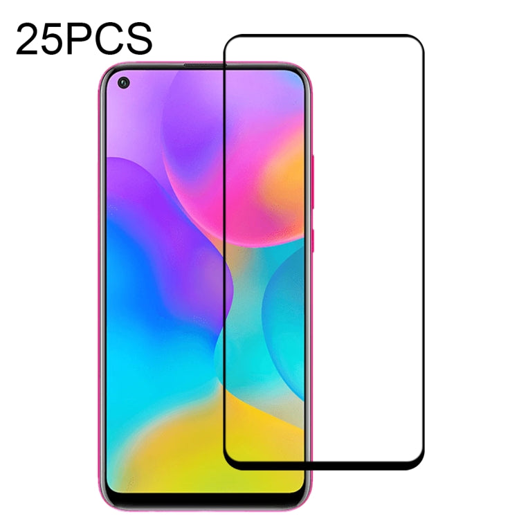 25 PCS Full Glue Full Screen Tempered Glass Film, For Huawei Mate 30 (25 PCS), For Huawei Mate 30 Lite (25 PCS), For Huawei Nova 5T, For Huawei Nova 5z, For Huawei Nova 6, For Huawei P Smart S, For Huawei P40 Lite E, For Huawei Enjoy 10e