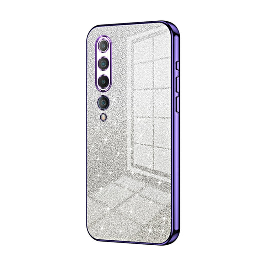 Gradient Glitter Powder Electroplated Phone Case