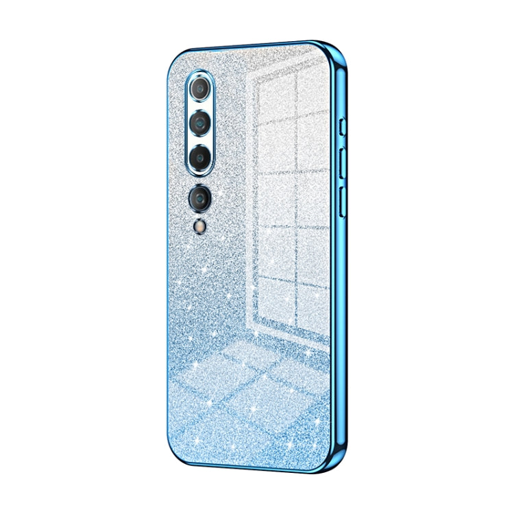 Gradient Glitter Powder Electroplated Phone Case