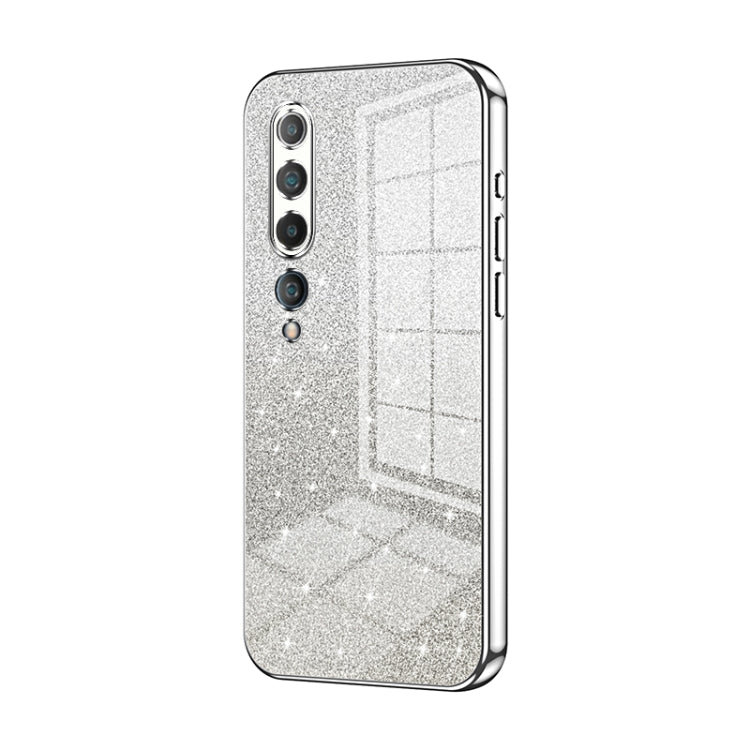 Gradient Glitter Powder Electroplated Phone Case