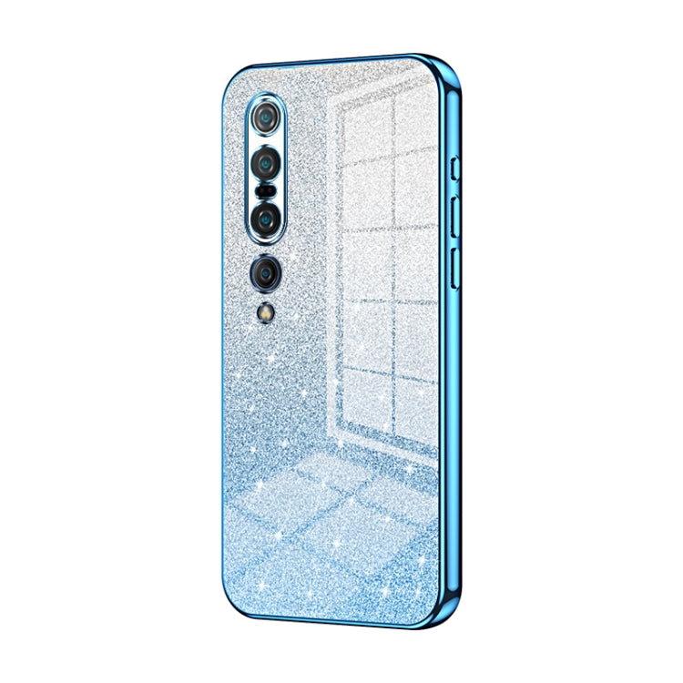 Gradient Glitter Powder Electroplated Phone Case