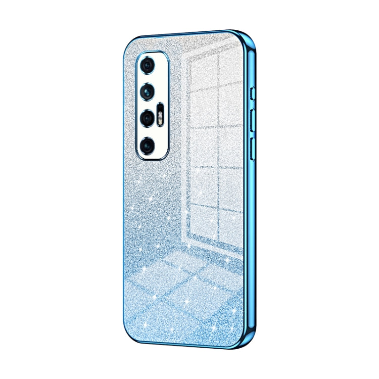 Gradient Glitter Powder Electroplated Phone Case