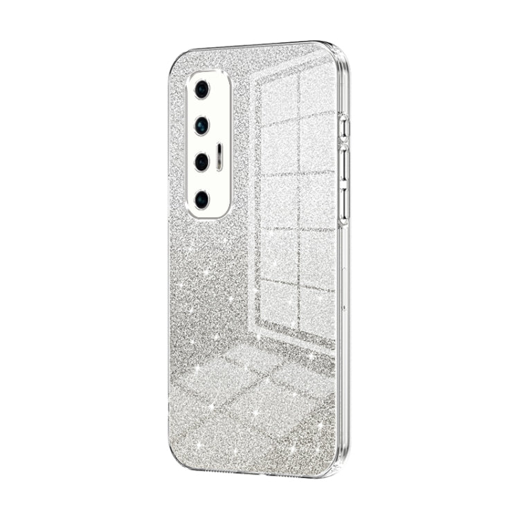 Gradient Glitter Powder Electroplated Phone Case