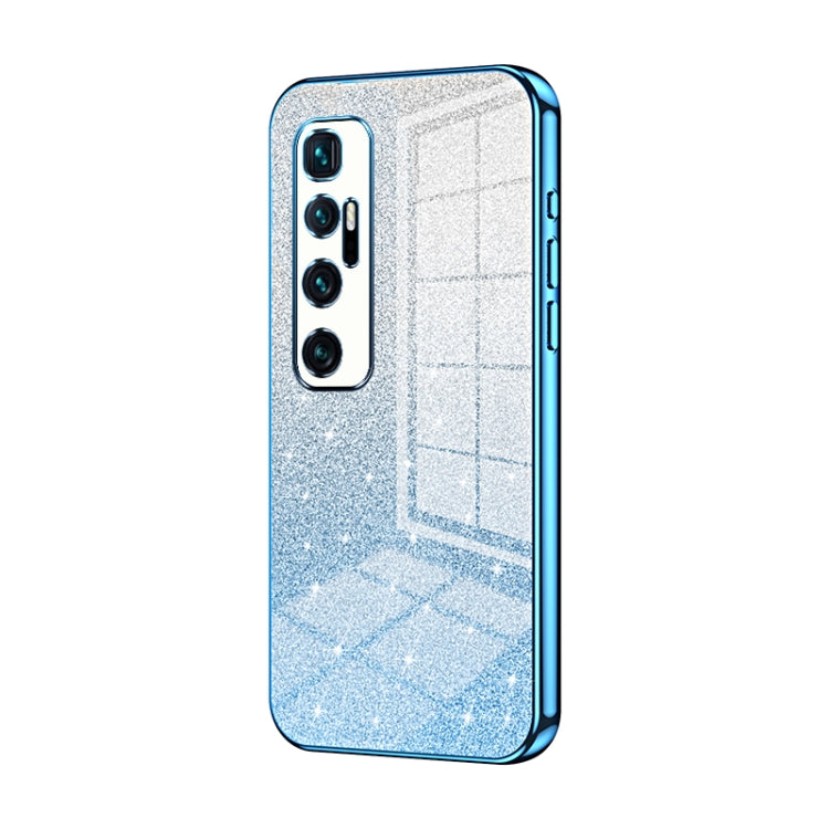 Gradient Glitter Powder Electroplated Phone Case