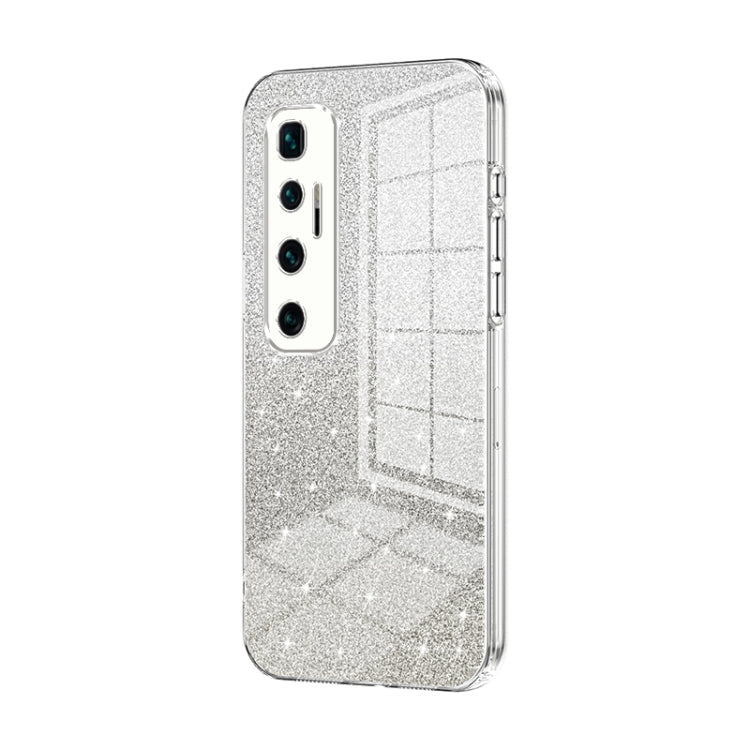 Gradient Glitter Powder Electroplated Phone Case