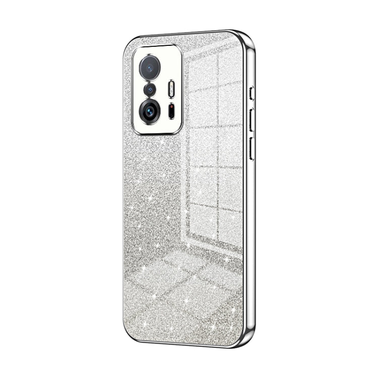 Gradient Glitter Powder Electroplated Phone Case