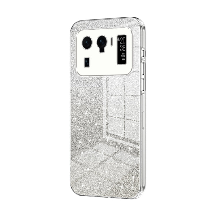 Gradient Glitter Powder Electroplated Phone Case