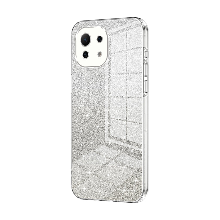 Gradient Glitter Powder Electroplated Phone Case, For Xiaomi Mi 11 Lite 4G / 5G, For Xiaomi 11T / 11T Pro, For Xiaomi Mix 4