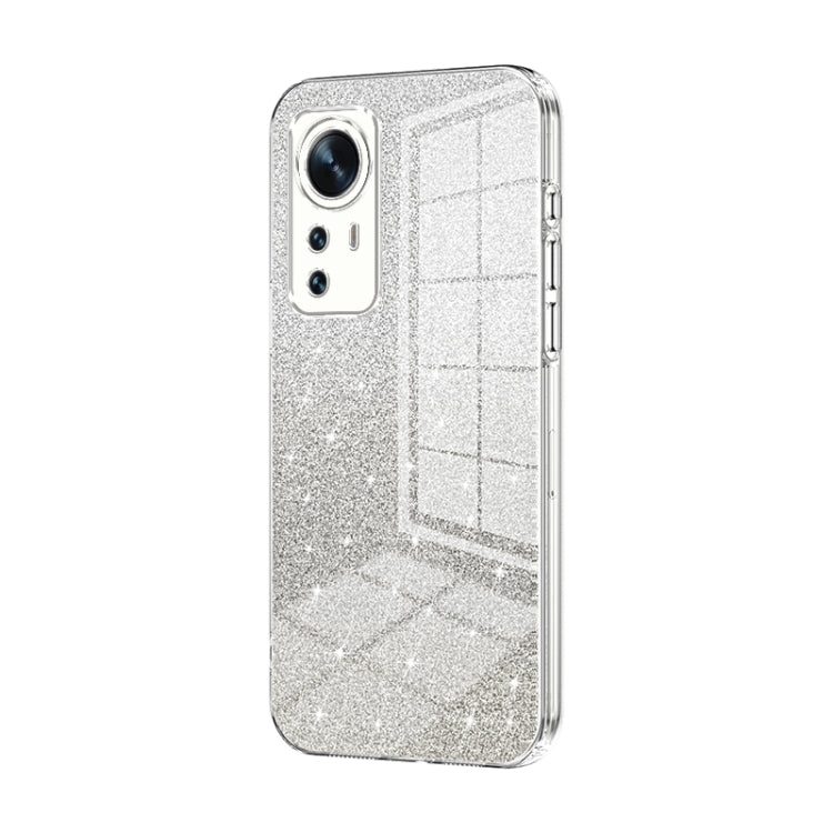 Gradient Glitter Powder Electroplated Phone Case