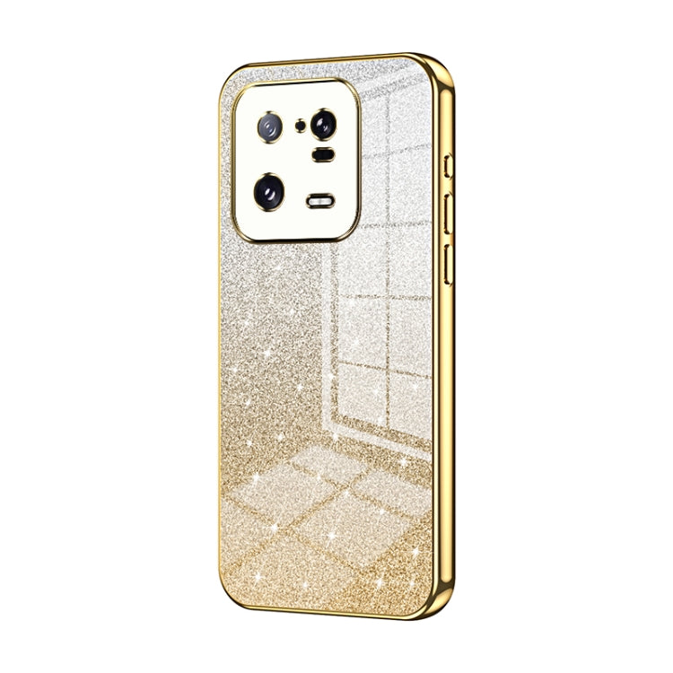 Gradient Glitter Powder Electroplated Phone Case