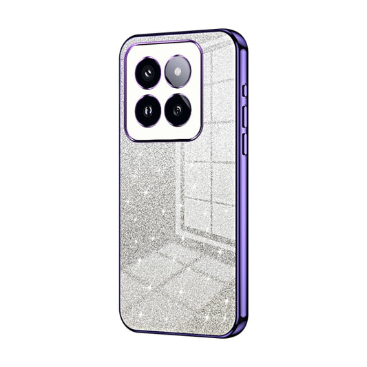 Gradient Glitter Powder Electroplated Phone Case