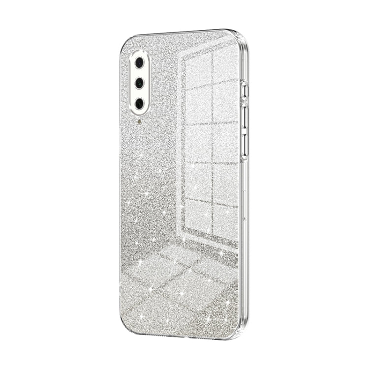 Gradient Glitter Powder Electroplated Phone Case, For Xiaomi Mi CC9e / Mi A3, For Xiaomi Mi 9