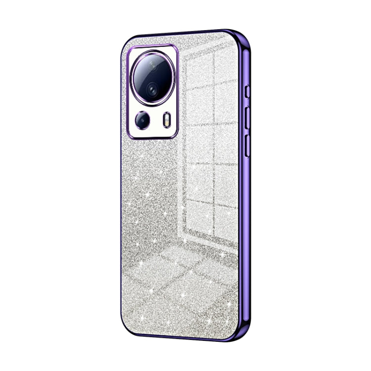 Gradient Glitter Powder Electroplated Phone Case