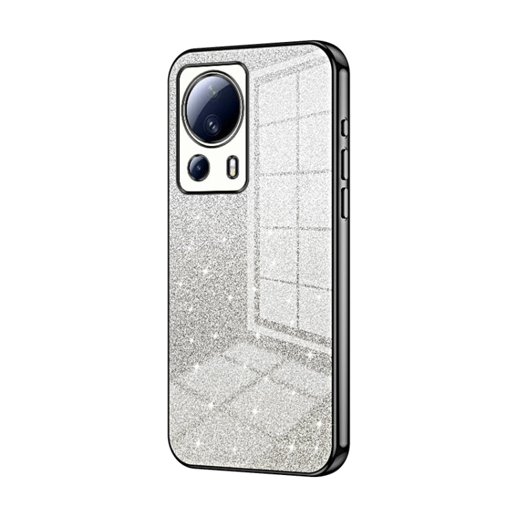 Gradient Glitter Powder Electroplated Phone Case