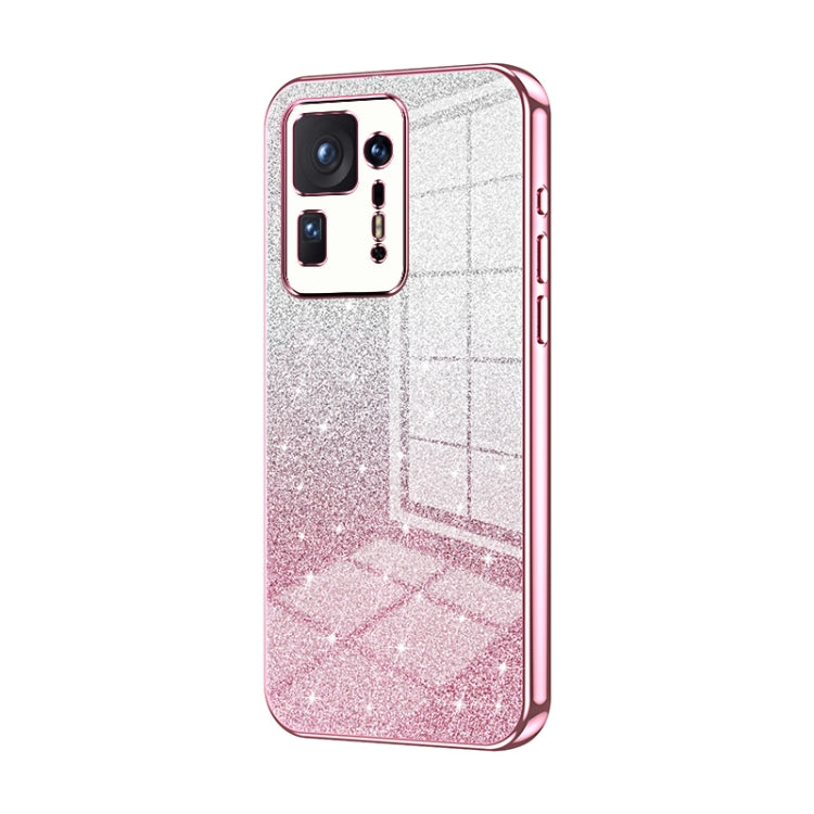 Gradient Glitter Powder Electroplated Phone Case, For Xiaomi Mi 11 Lite 4G / 5G, For Xiaomi 11T / 11T Pro, For Xiaomi Mix 4, For Xiaomi Mi 10S