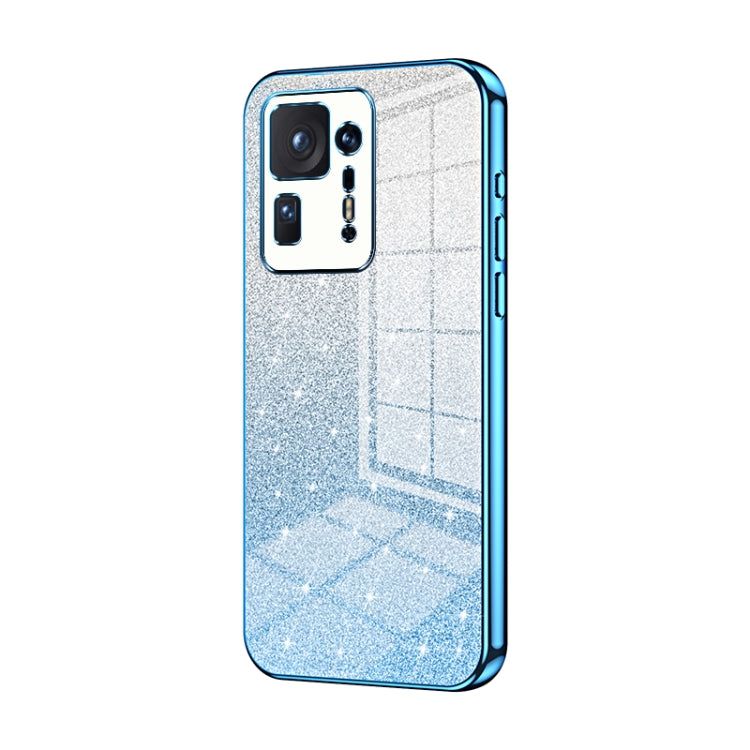 Gradient Glitter Powder Electroplated Phone Case