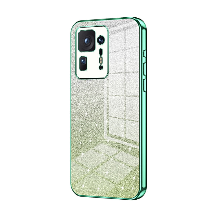 Gradient Glitter Powder Electroplated Phone Case