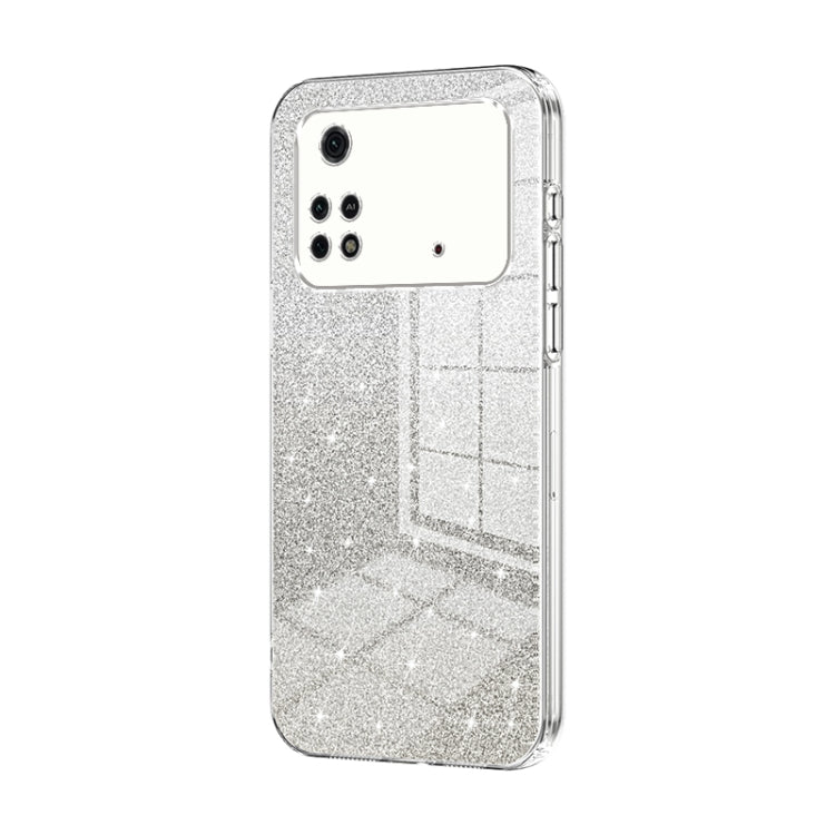 Gradient Glitter Powder Electroplated Phone Case, For Xiaomi Civi / Civi 1S, For Xiaomi Poco M4 Pro, For Xiaomi Poco X4 Pro 5G, For Xiaomi 12 / 12X