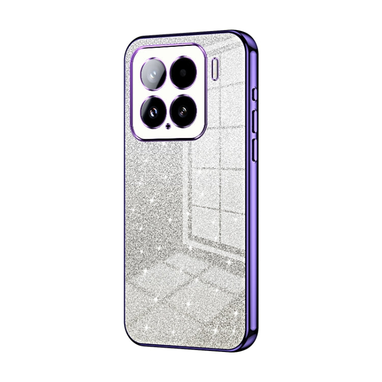 Gradient Glitter Powder Electroplated Phone Case