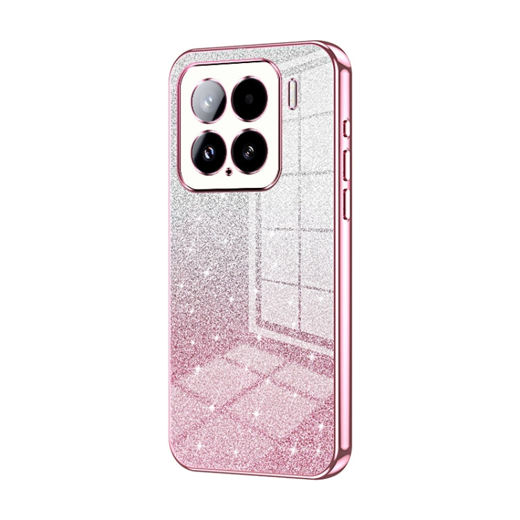 Gradient Glitter Powder Electroplated Phone Case