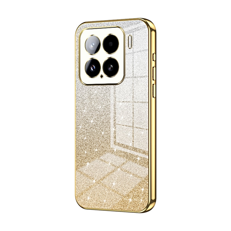 Gradient Glitter Powder Electroplated Phone Case