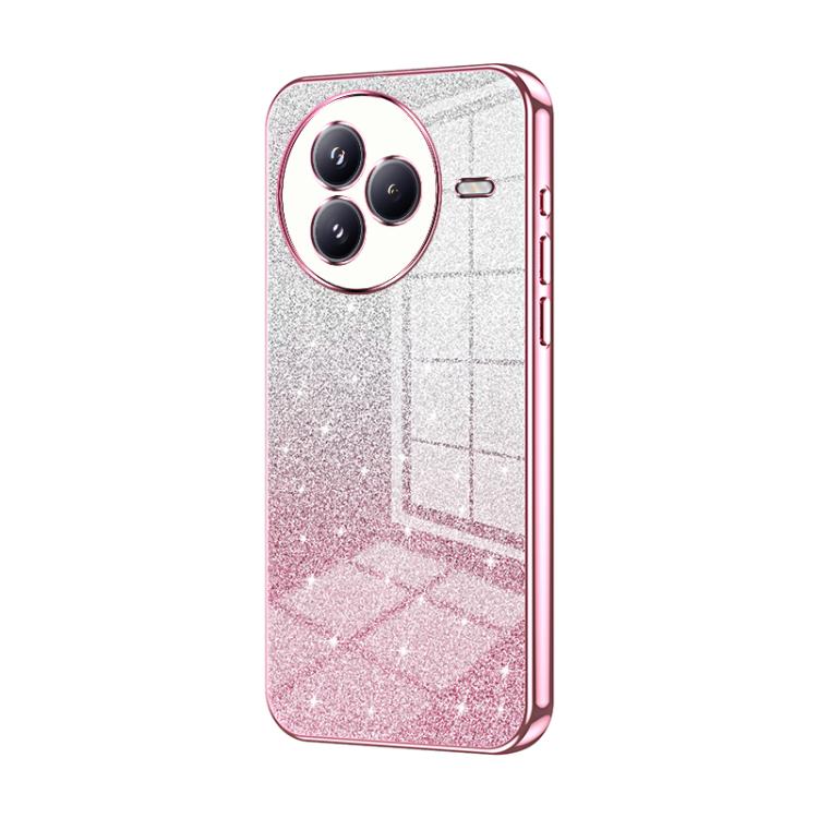 Gradient Glitter Powder Electroplated Phone Case, For Xiaomi 15T Pro, For Xiaomi 15T, For Xiaomi Civi 5 Pro