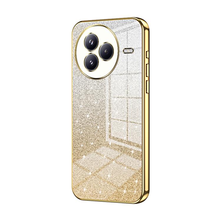 Gradient Glitter Powder Electroplated Phone Case, For Xiaomi 15T Pro, For Xiaomi 15T, For Xiaomi Civi 5 Pro