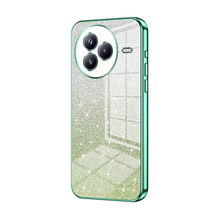 Gradient Glitter Powder Electroplated Phone Case