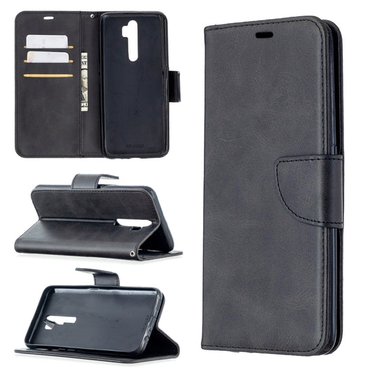 Retro Lambskin Texture Pure Color Horizontal Flip PU Leather Case with Holder & Card Slots & Wallet & Lanyard